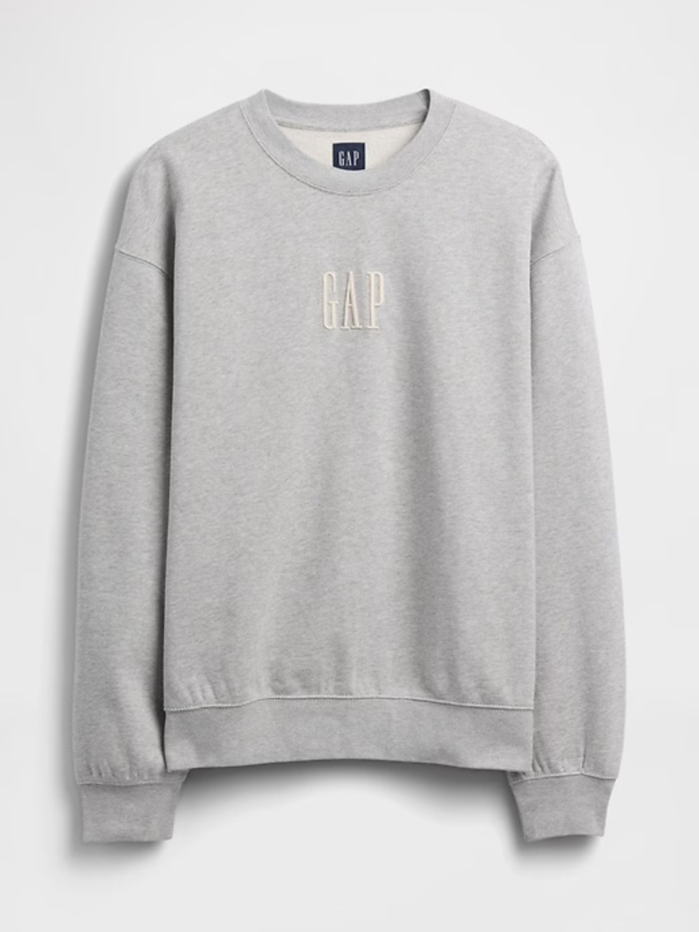 GAP Light Gray Men's Crewneck Sweatshirt
